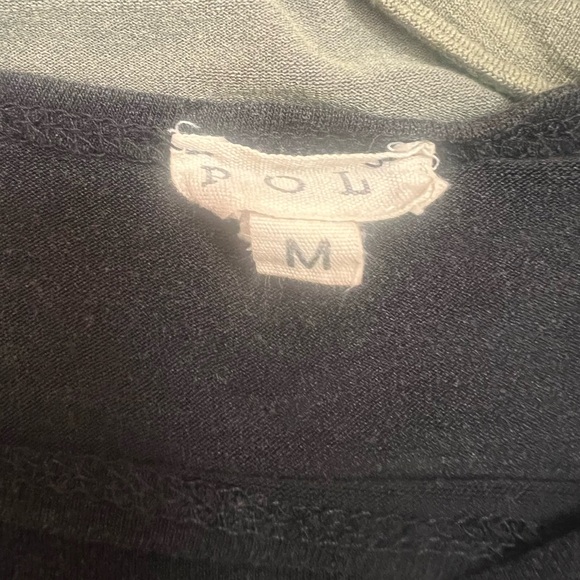 POL Black and Gray Deconstructed T-Shirts M - Picture 4 of 4